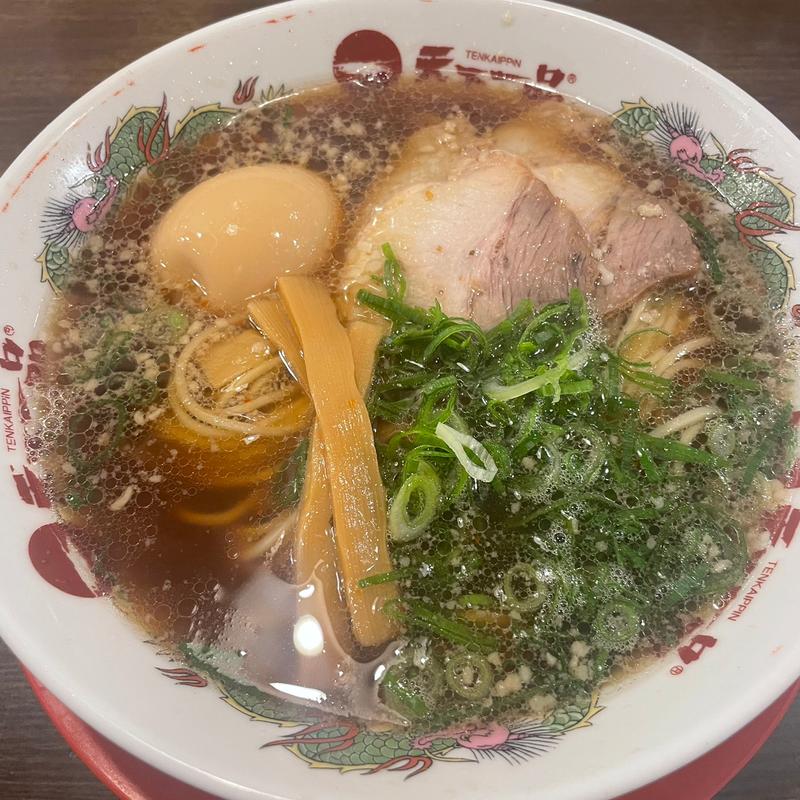 あっさりラーメン(天下一品 渋谷店)