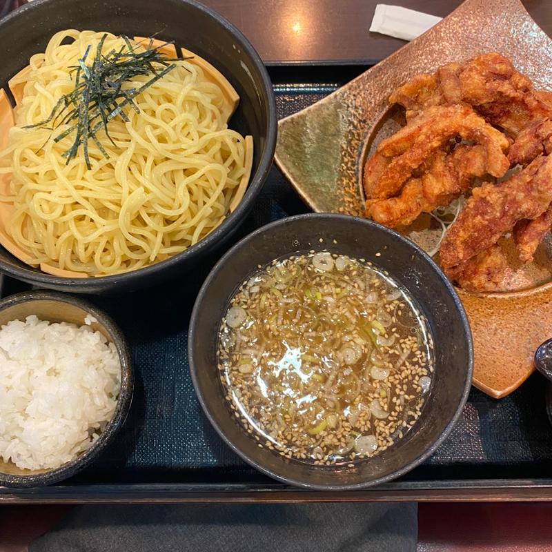 油淋鶏つけそばセット(五味八珍 浜北インター店 )