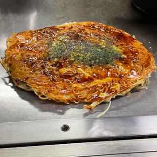 そば肉玉イカ天入り(お好み焼き＆てっぱん屋 日々来 （ヒビキ）)