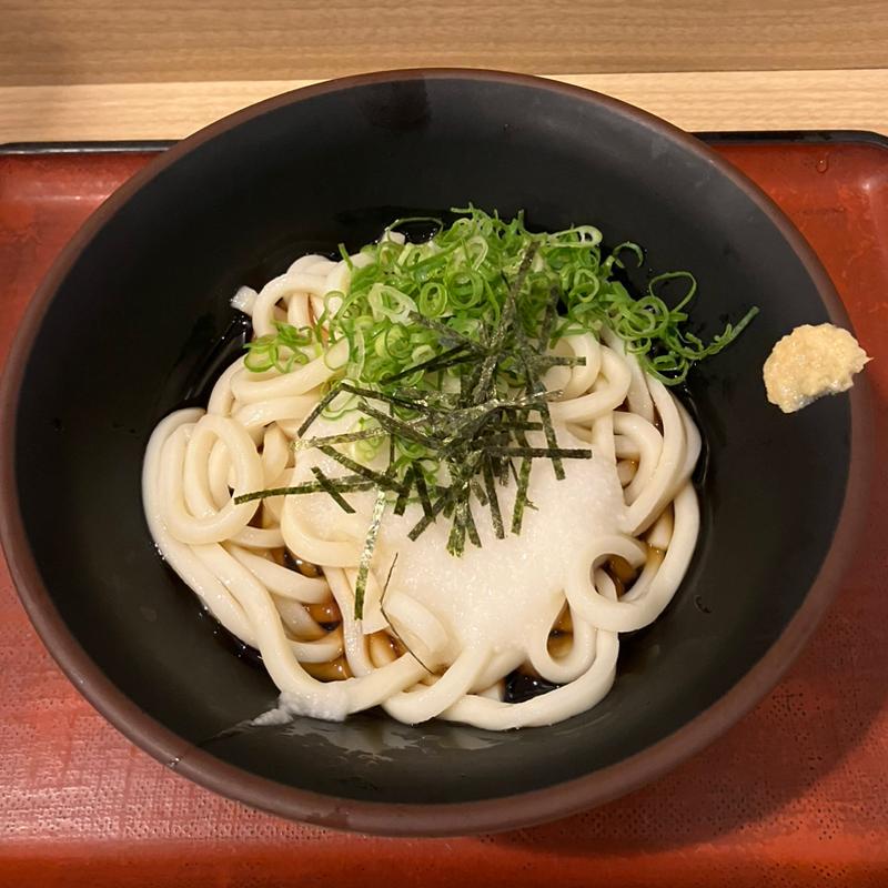 冷やしぶっかけとろろうどん(麺家 大阪みどう)