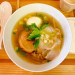 味玉煮干し塩(鶏と魚)