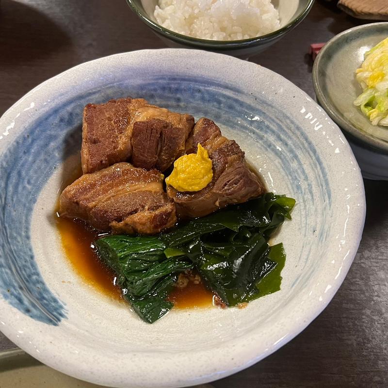 角煮定食(多喜亭 （たきてい）)