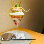 辰年パフェ〜ニギハヤミイシカリヌシ 〜(夜パフェ専門店 パフェテリア パル心斎橋)