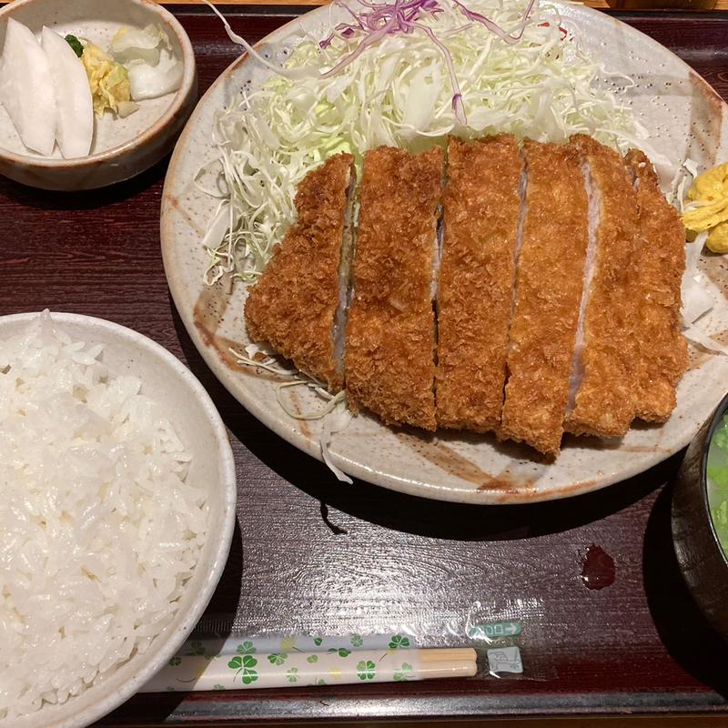 上とんかつ定食(とんかつ竹亭 イオン隼人国分店 )