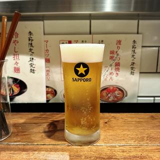 サッポロ生ビール(新潟三宝亭 東京ラボ中目黒店)