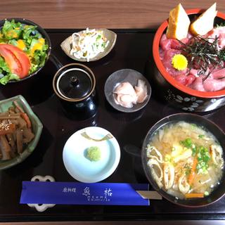 中落ち丼定食(魚祐)