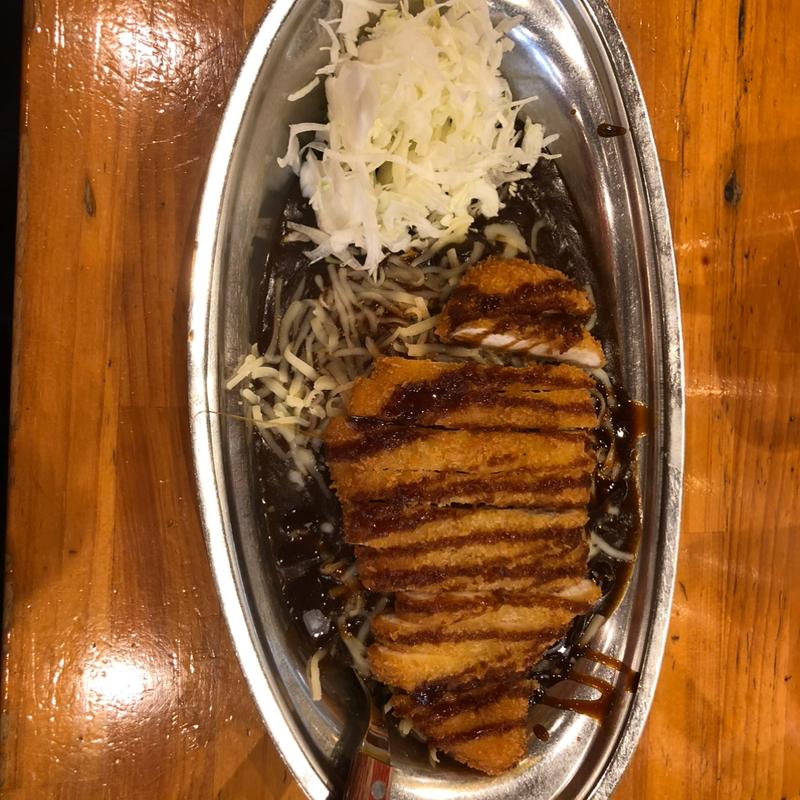 チキンカツカレー(ゴーゴーカレー 土浦神立スタジアム)