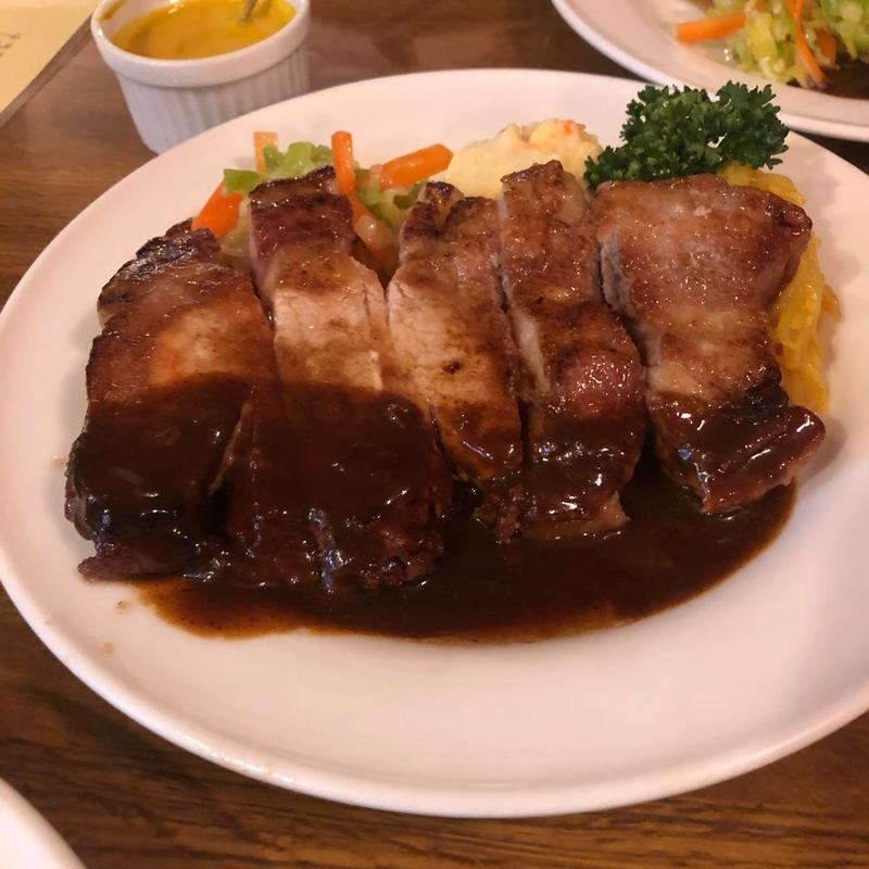 チキンソテー(洋食大かわ)