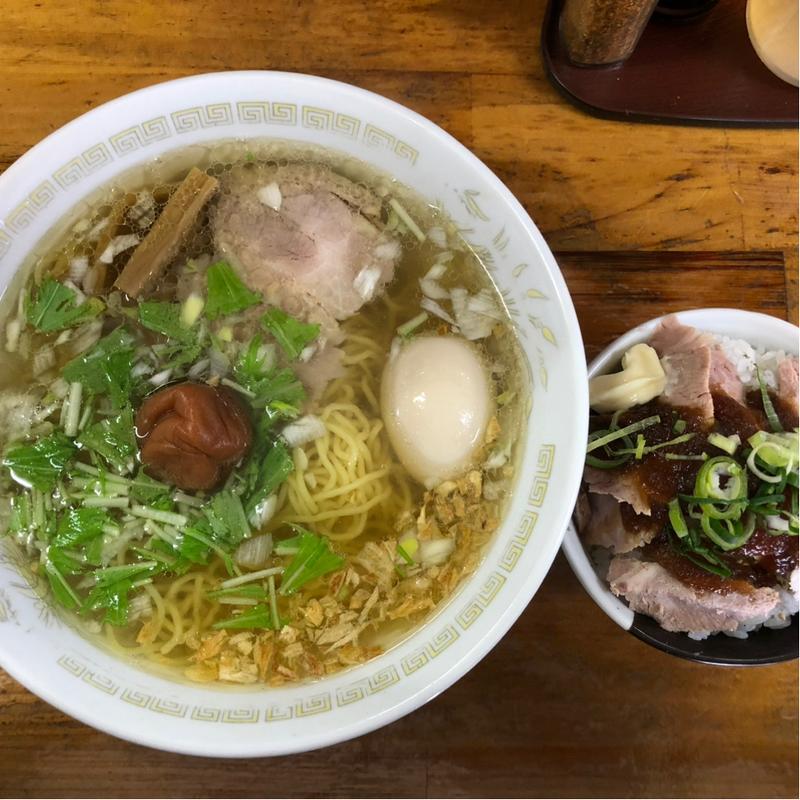 塩ラーメン(支那そば一麺 （しなそばいちめん）)