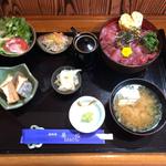 中落ち丼定食(魚祐)