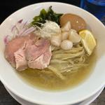 あさりとしじみの冷製塩らぁ麺