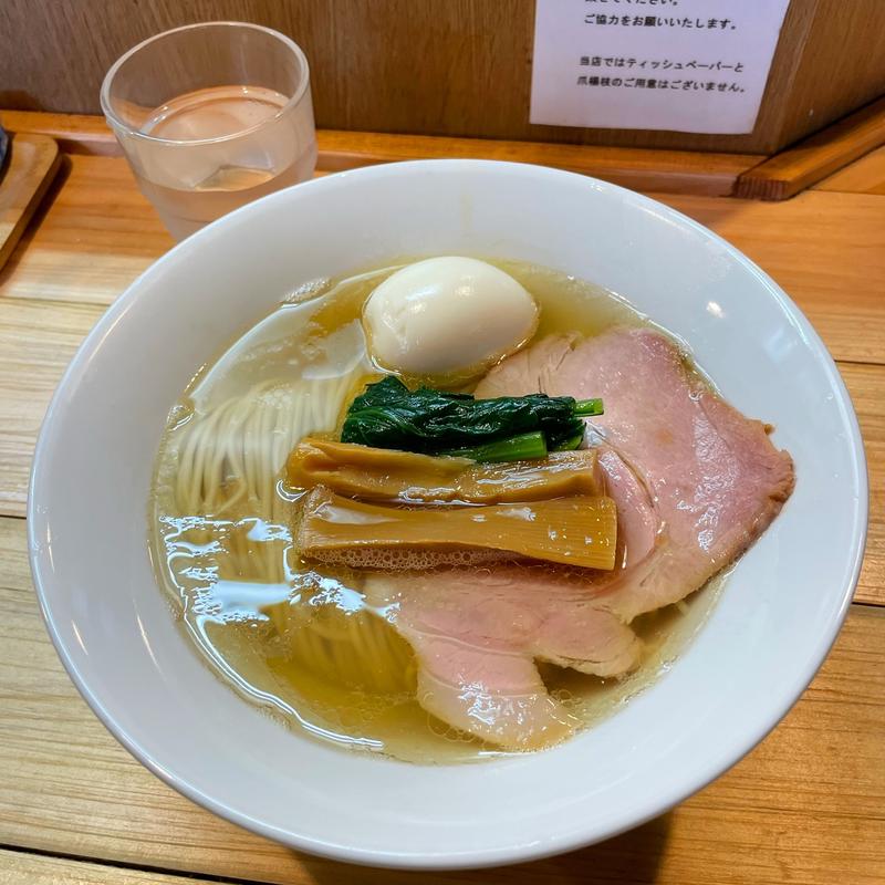 味玉 塩(世田谷中華そば 祖師谷七丁目食堂)