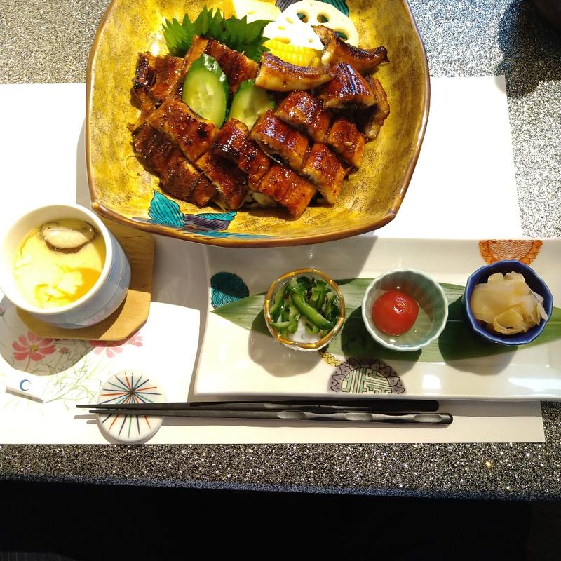 うなぎちらし(季節限定)(月見すし)