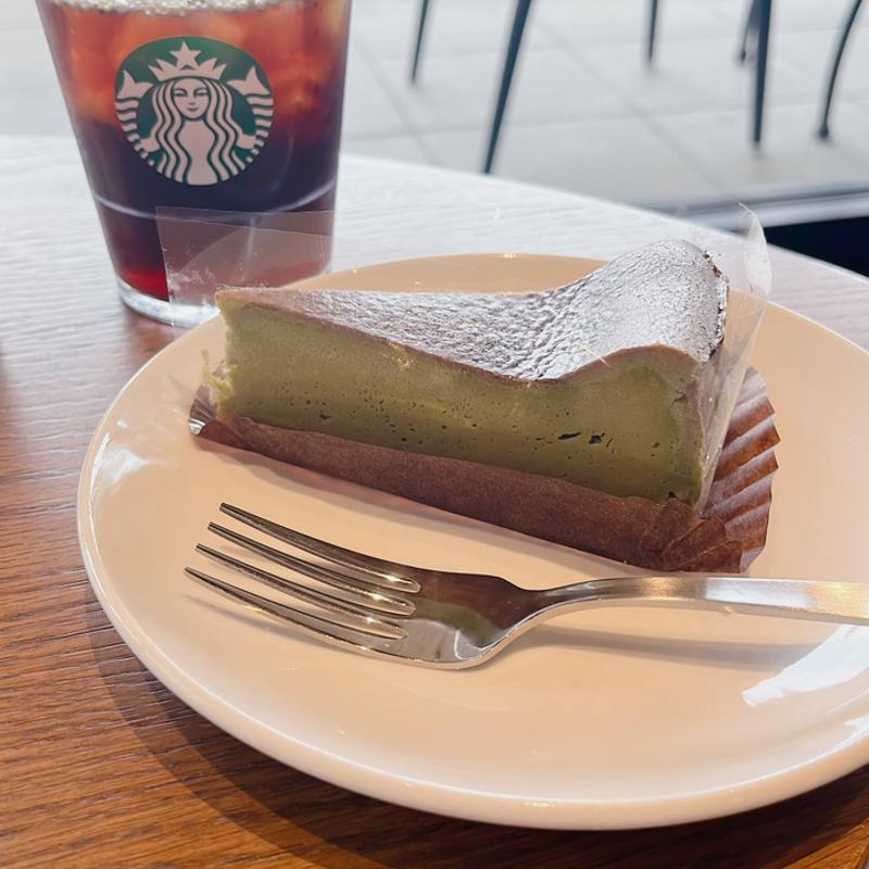 抹茶チーズケーキ(スターバックスコーヒー 京都亀岡店)