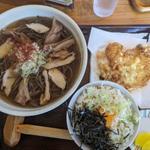 ランチ（肉そば＋卵かけご飯）(肉そば　十三 )