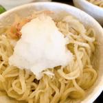 おろし蕎麦（三品そば）(手打蕎麦 たつ吉)