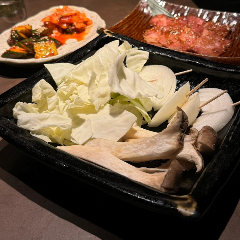 焼き野菜盛り(味樹園 栄店)