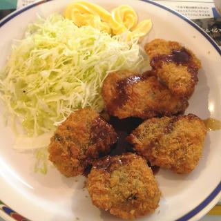 アジの大葉フライ(東京科学大学つばめ生協すずかけ台食堂)