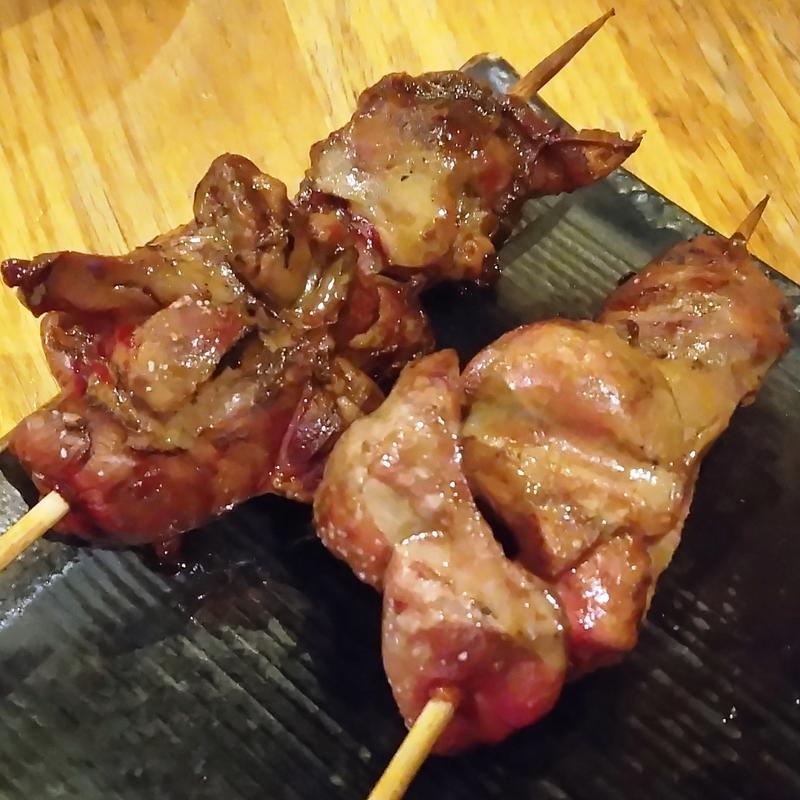 レバー串(鶏串)(大鶴見食堂)