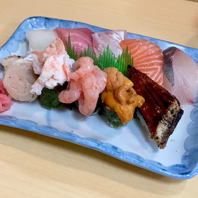 上にぎり(いなさ寿司)