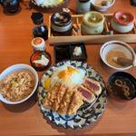 勝浦まぐろロースかつ膳(厚切りとんかつ・魚かつ よし平)
