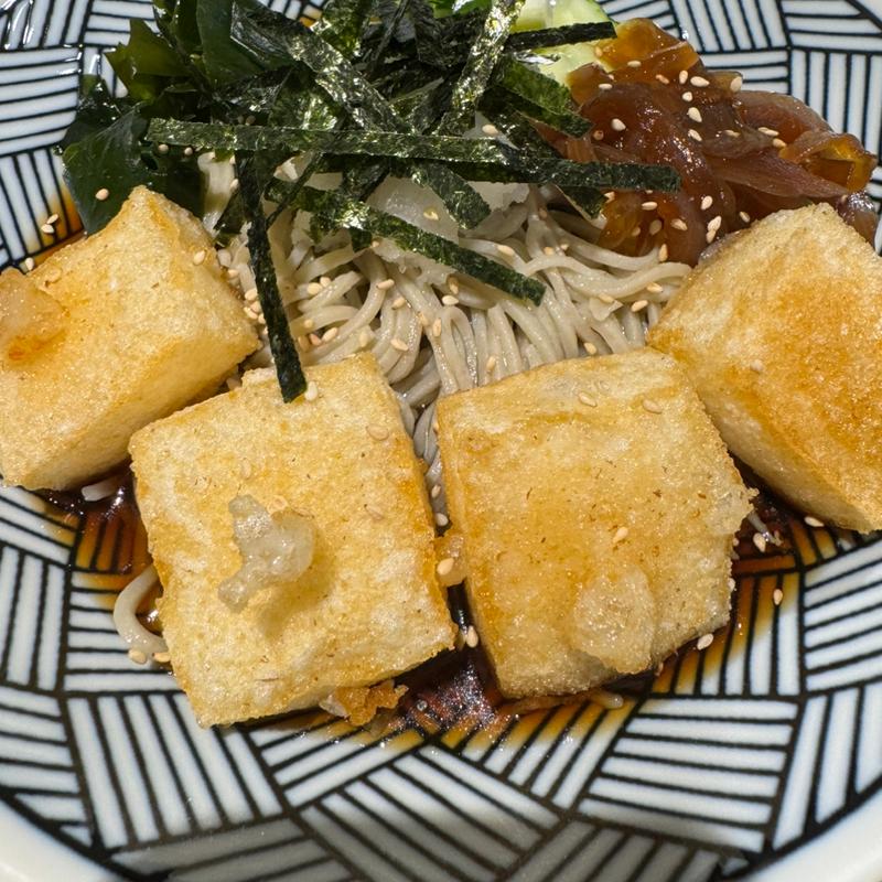 揚餅蕎麦(江戸蕎麦手打處岩ぶち)