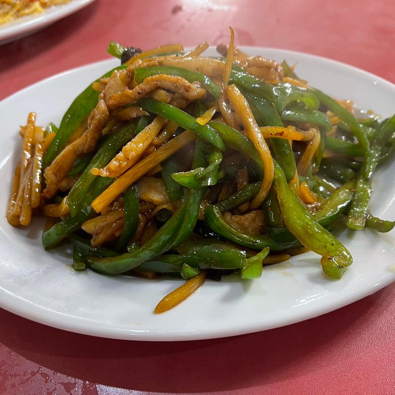 肉ピーマン炒め(味仙 矢場店 （ミセン）)