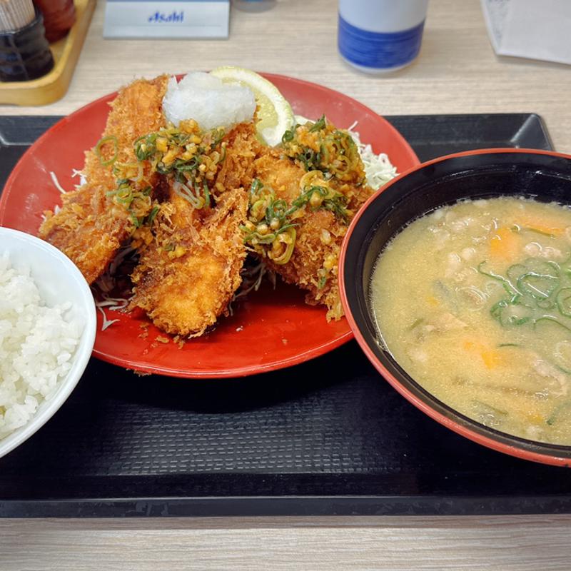 まぐろとささみの合い盛り定食(かつや 宇都宮インターパーク店 )