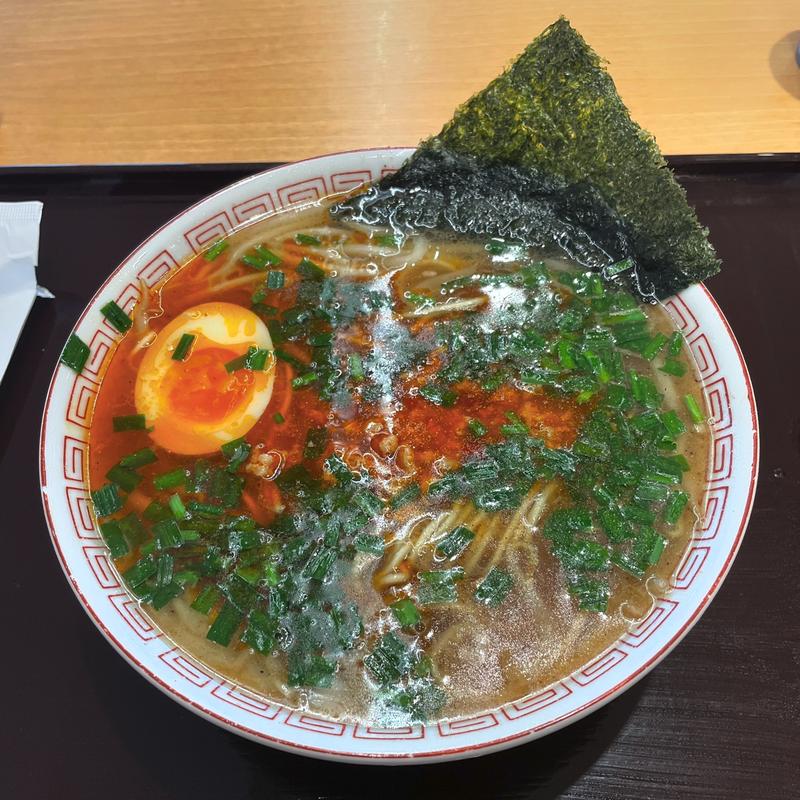 ピリ辛スタミナ中華そば(富士山の国 らーめん たいざん EXPASA海老名上り店)