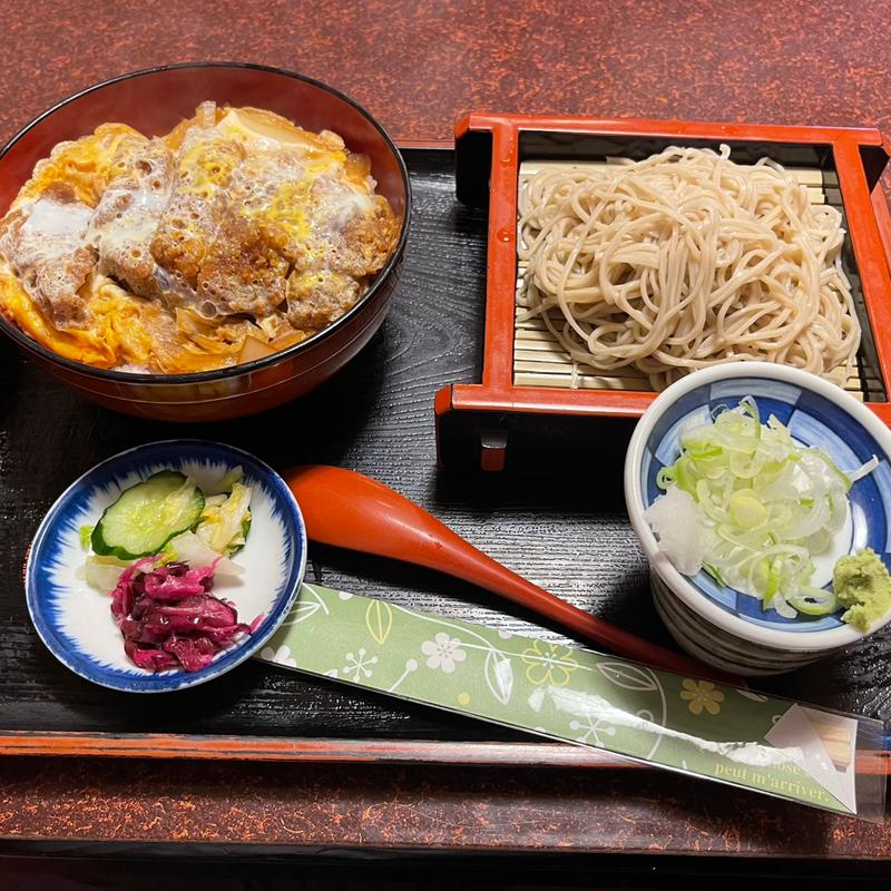 カツ丼セット(阿原 本店 （あはら）)
