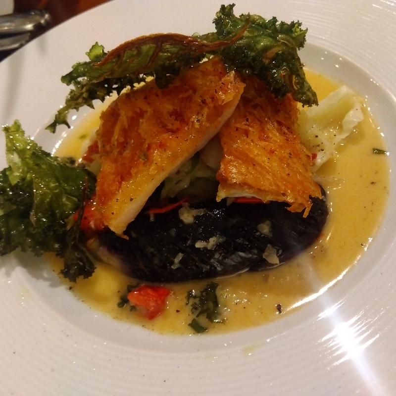 金目鯛のウロコ焼き(タブリエ)