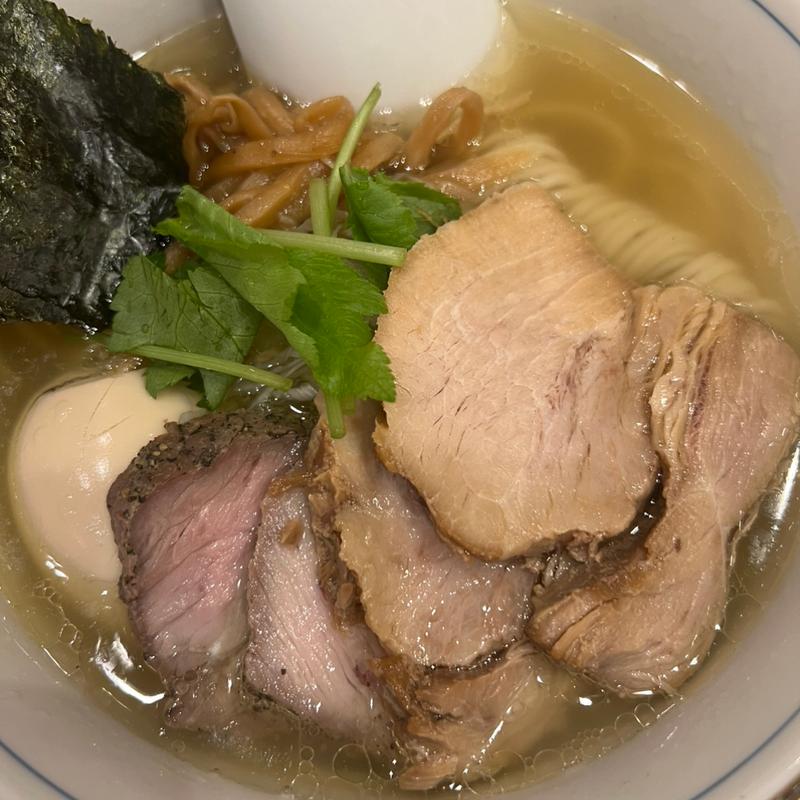 特製軍鶏そば(塩)(麺庭つむぎ)