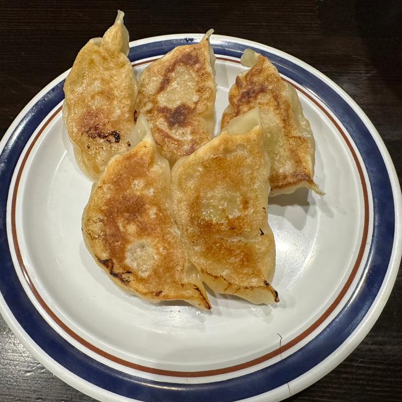 自家製焼き餃子(味噌ラーメン専門店 茜ノ舞 池袋本店)