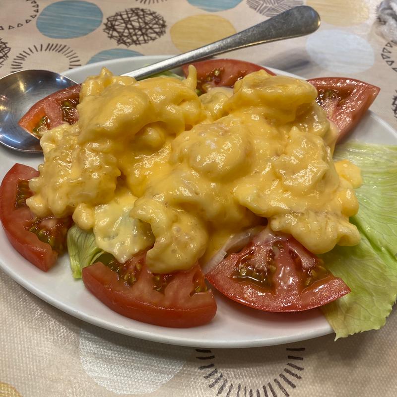 小海老のマヨネーズソース炒め(中華料理 仙楽)