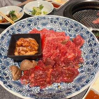 和牛などたれ焼き肉4種(東京焼肉 平城苑 浅草総本店)