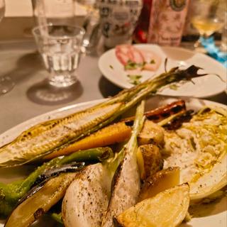 窯焼き野菜盛り