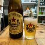 サッポロ赤星ラガー(大衆酒場 チャン栓チャン)