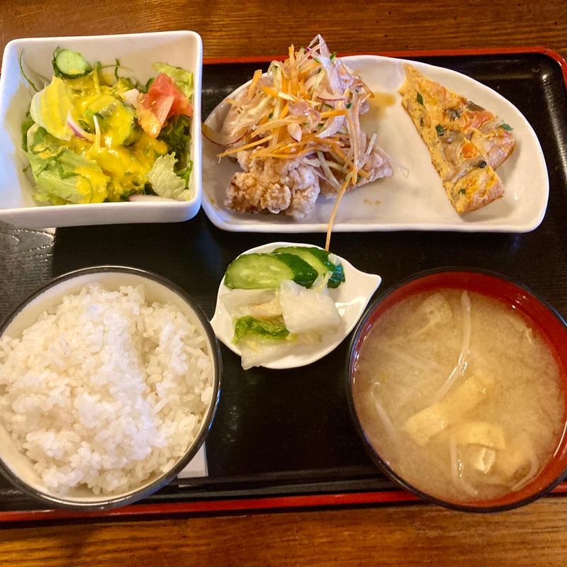 日替り御膳（唐揚げ）(カフェ・ド・グラン・ボワ)