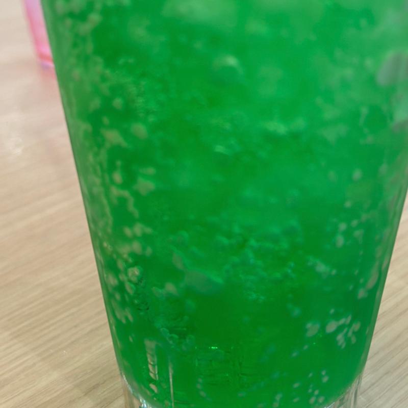 メロンソーダ(ファイヤーバーグイオン平岡店)