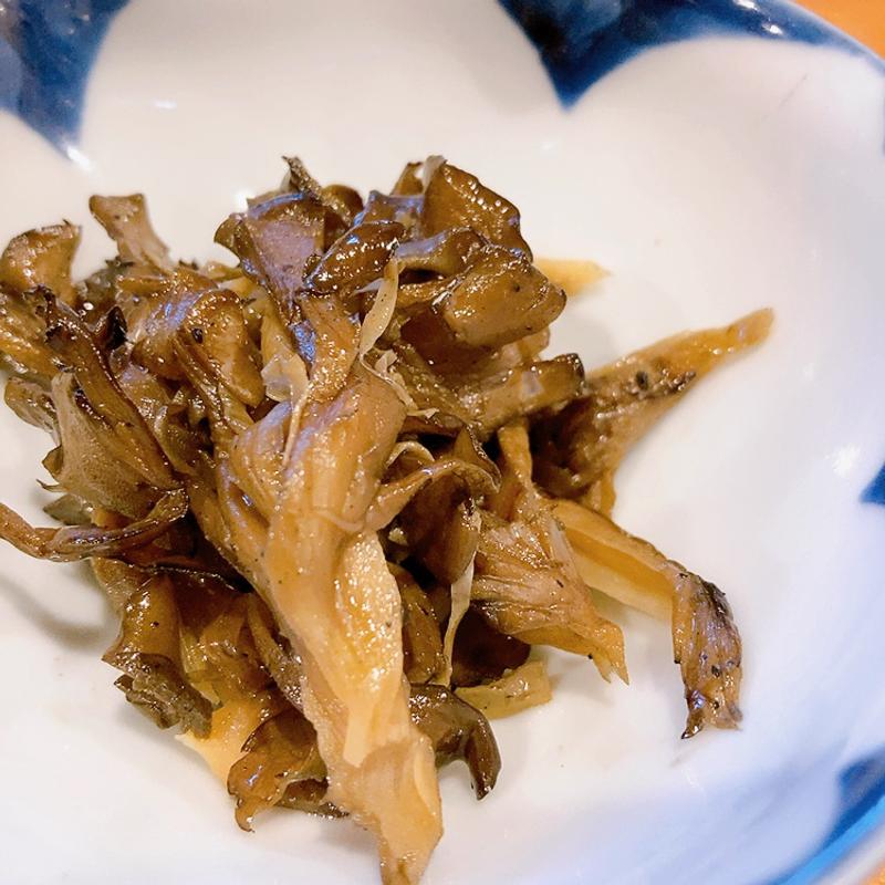 炭香まいたけとゆばの山椒煮(典座)