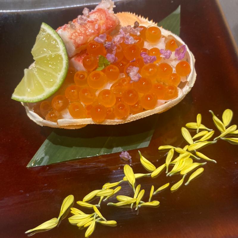 蟹会席(蟹とみ)