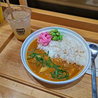 豚トロビンダルカレー(Soup Stock Tokyo アトレ大船店)