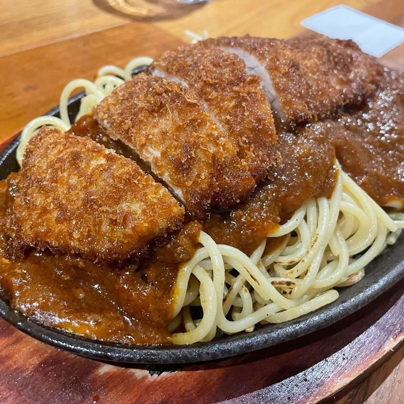 札幌カツスパ(鉄板スパゲッティーズ１０８)