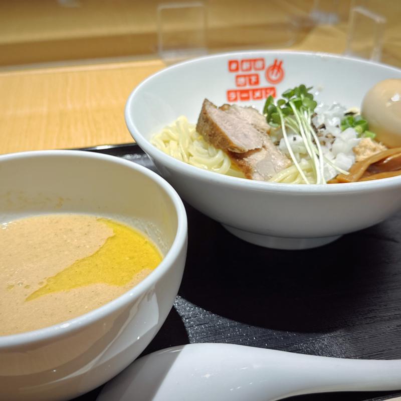 特製RocKつけ麺(#新宿地下ラーメン)