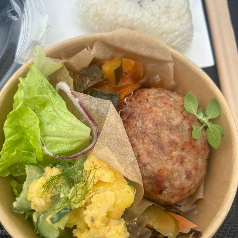 まあるいおべんとう(水無月)(Relish食堂)