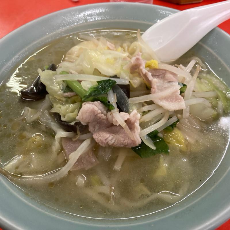 野菜ラーメン(木蘭 （むーらん）)