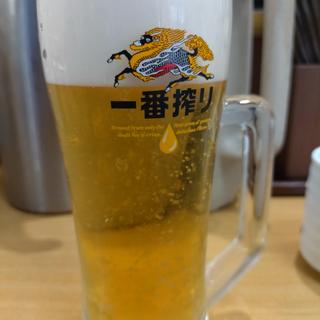 生ビール(米がおいしいおにぎり 戸越屋 戸越銀座本店)
