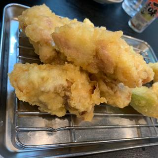 鳥四ツ身定食(天ぷら定食ながお)