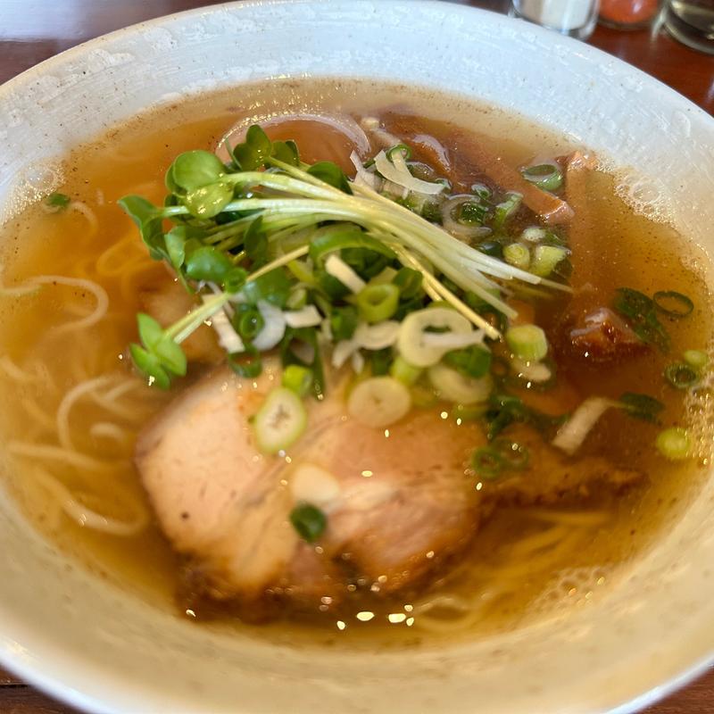お魚あっさりラーメン(麺　匠仁坊 )