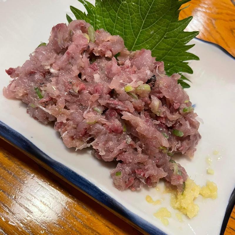 鯵のなめろう(いわし 地魚料理 香海)